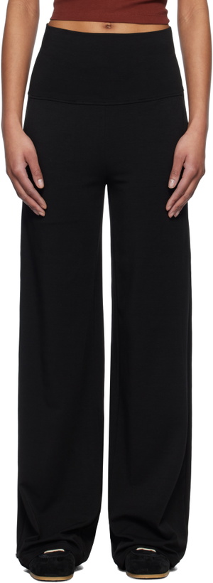 Photo: Fax Copy Express Black Afternoon Stretch Series Lounge Pants