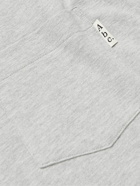 Abc. 123. - Webbing-Trimmed Cotton-Jersey T-Shirt - Gray