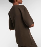 Fforme Dwyn wool and cotton-blend T-shirt