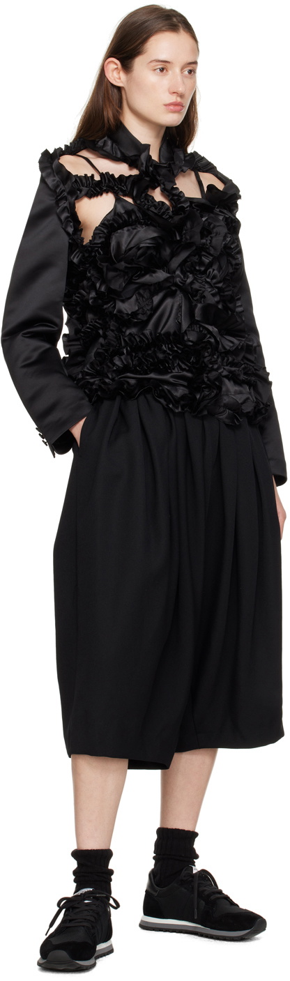 Comme des Garçons Comme des Garçons Black Ruffle Jacket