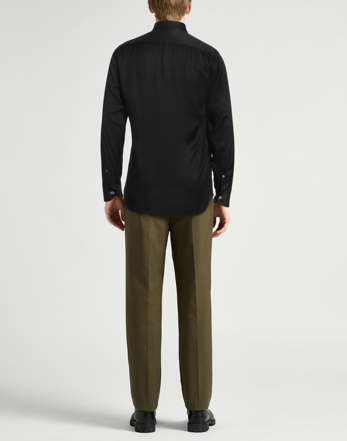 Lardini Mens Shirt in Black
