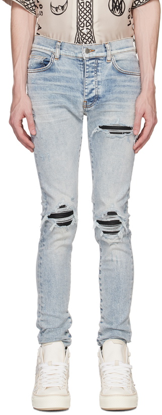 Photo: AMIRI Blue MX1 jeans