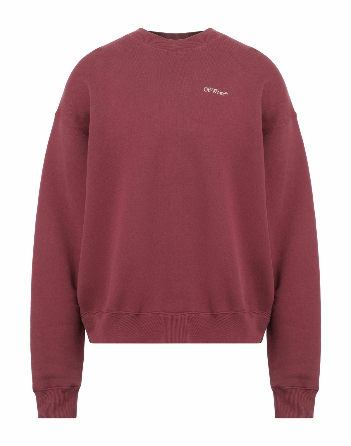 Off-white Mens Sweatshirt Burgundy