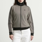 Adidas Women's Tweed Track Top in Light Brown