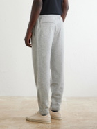 Brunello Cucinelli - Tapered Cashmere-Blend Sweatpants - Gray