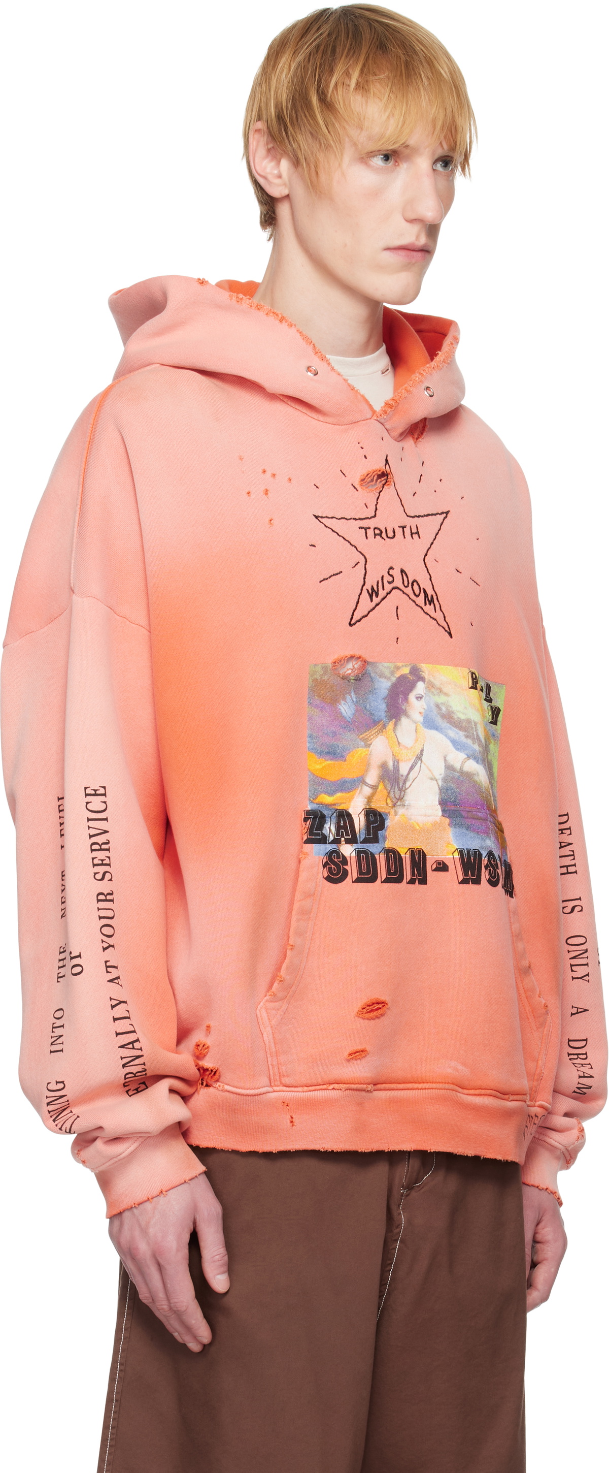 PALY Orange 'SDDN WSDM' Hoodie