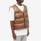 Cole Buxton Men's Down Insulated Gillet in Brown