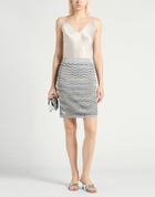 Missoni Womens Mini skirt in Silver