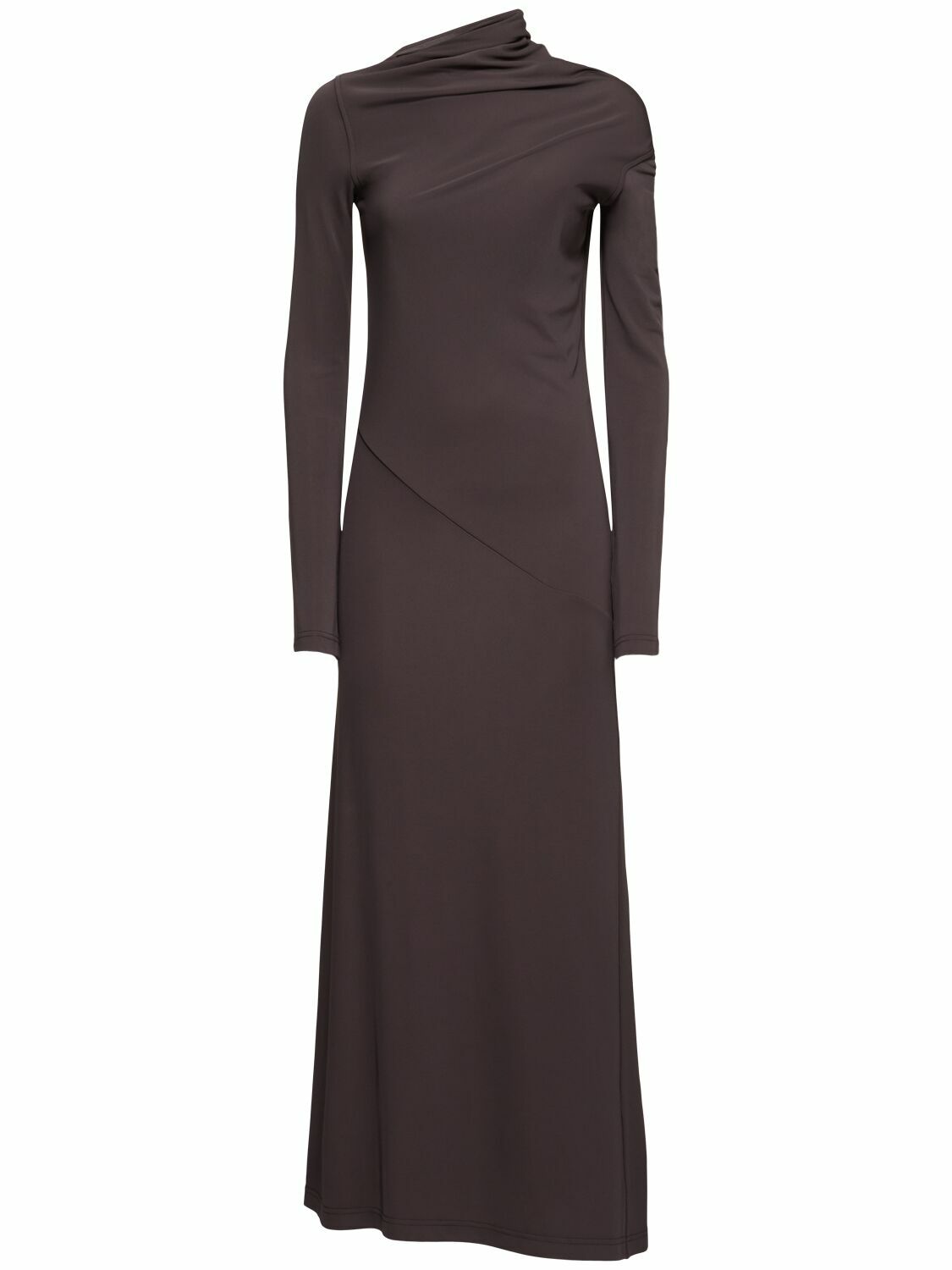 TOTEME Draped Jersey Long Dress Toteme