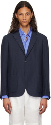 Sunspel Navy Lightweight Blazer