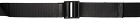 132 5. ISSEY MIYAKE Black Luster Standard Belt