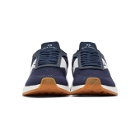 PS by Paul Smith Navy and White Knit Zeus Sneakers