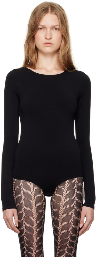 Photo: Swedish Stockings Black Vega Bodysuit