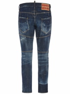 DSQUARED2 - Tidy Biker Fit Cotton Denim Jeans