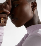 Pomellato Iconica 18kt rose gold earrings with diamonds