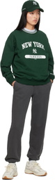 Sporty & Rich Green '47 Edition Yankees League Crewneck Sweater