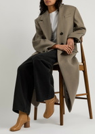 Maison Margiela Tabi 60 Leather Ankle Boots Nude