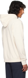 Sunspel Beige Loopback Hoodie