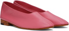 Martiniano Pink Glove Ballerina Flats