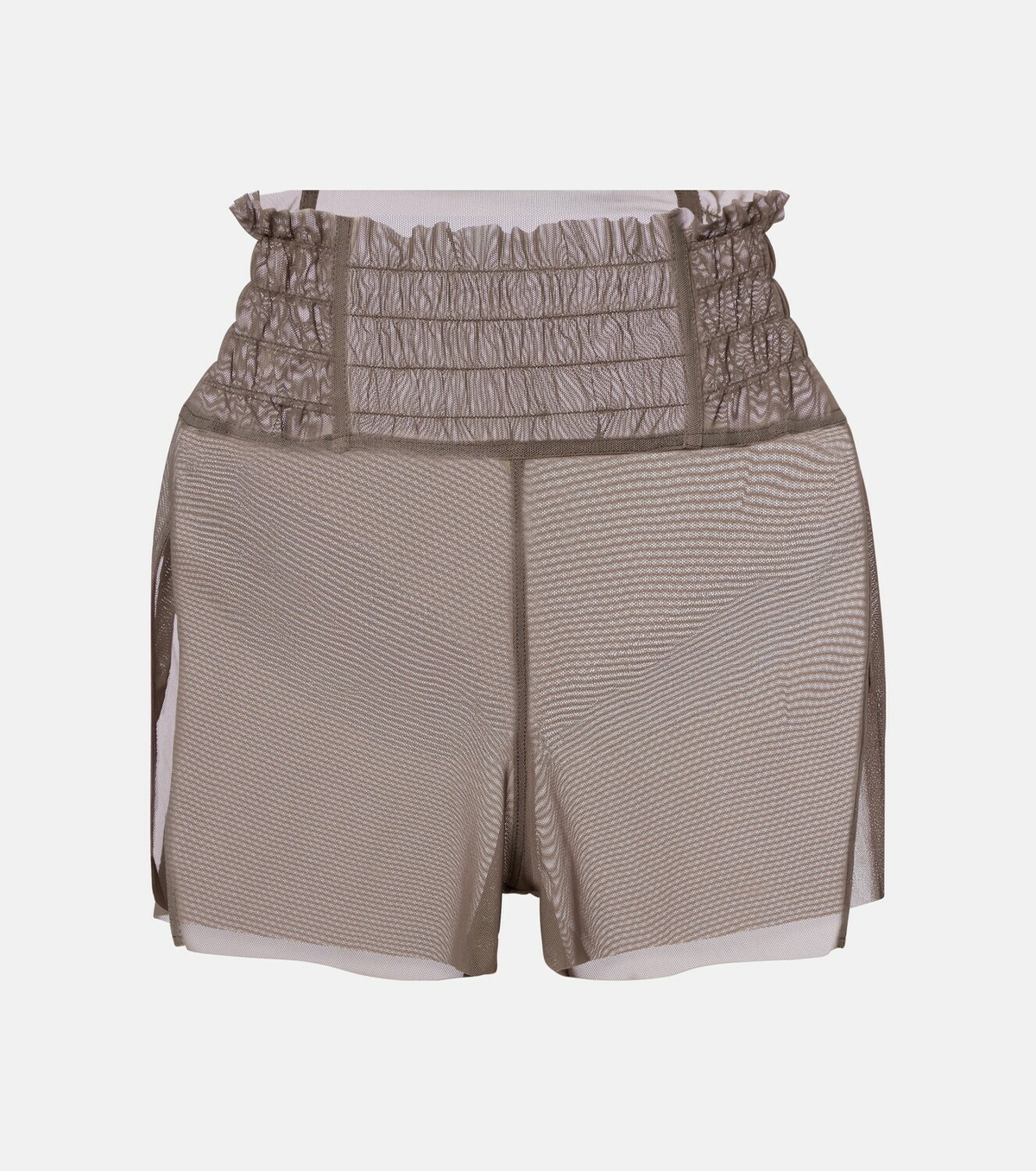 Rick Owens Boxing sheer tulle shorts