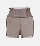 Rick Owens Boxing sheer tulle shorts