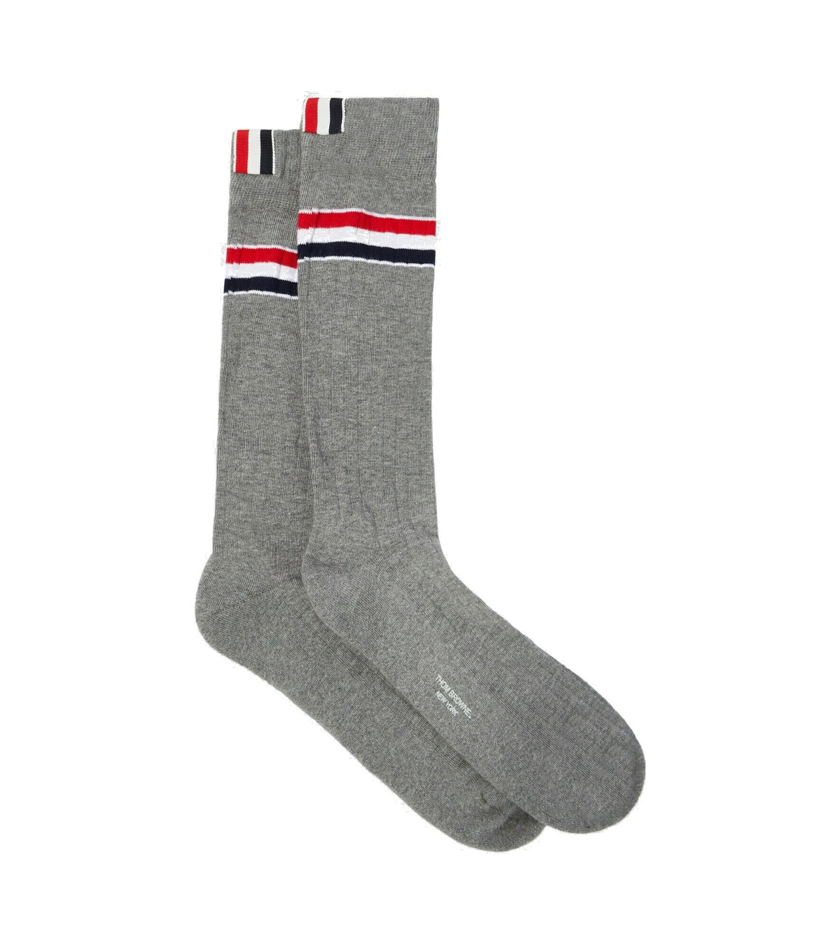 Thom Browne - Intarsia cotton-blend socks Thom Browne