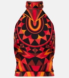 Pucci Manuba silk twill top