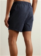 Onia - Land To Water Straight-Leg Mid-Length Swim Shorts - Blue