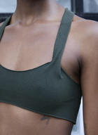 GREG ROSS Raw Cut Bra Top