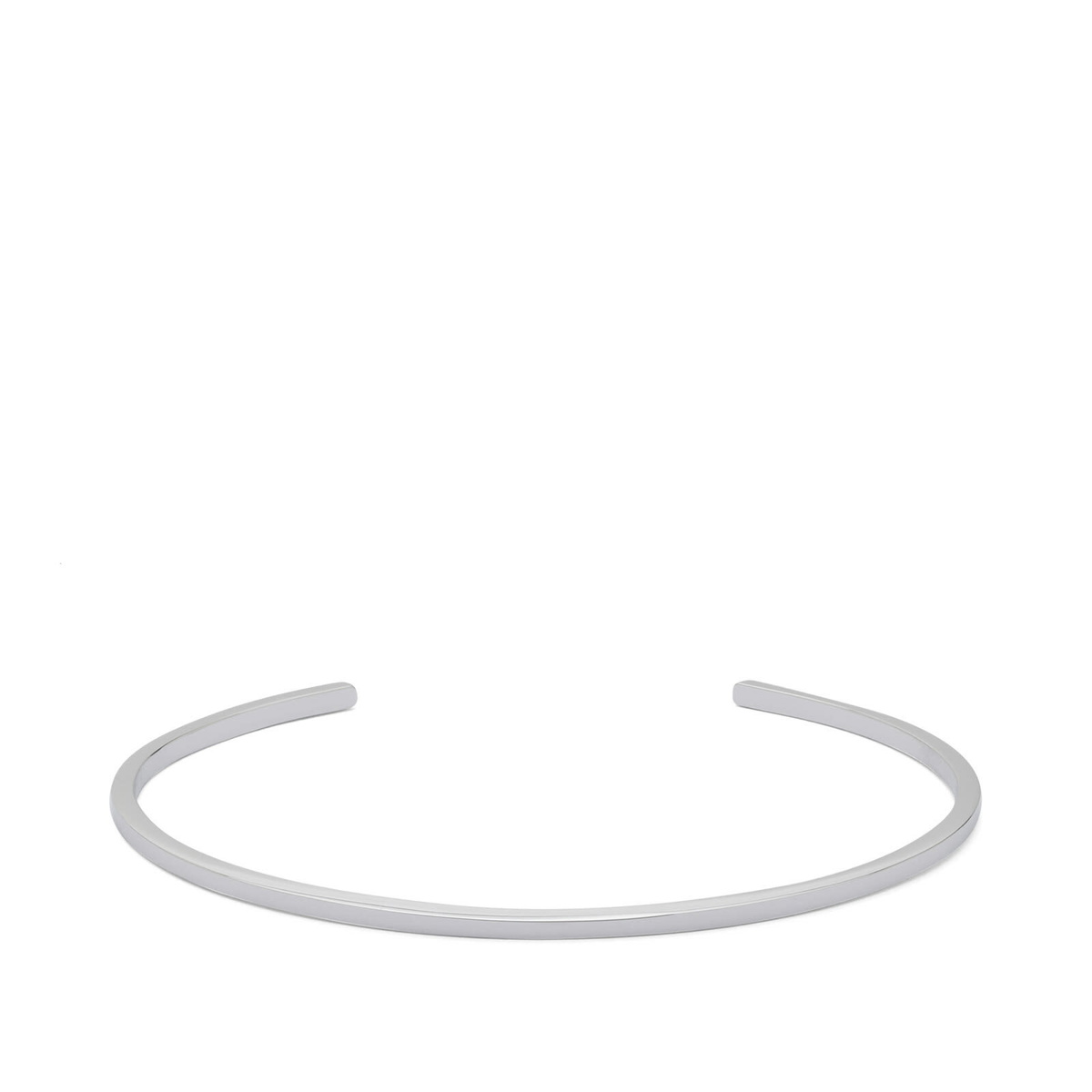 Miansai - Singular Polished Rhodium-Plated Sterling Silver Cuff