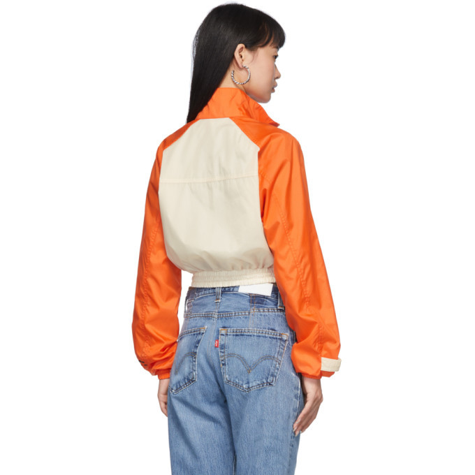 Heron preston orange on sale windbreaker