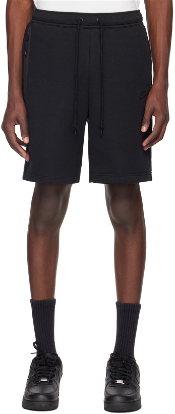 Photo: Nike Black Printed Shorts
