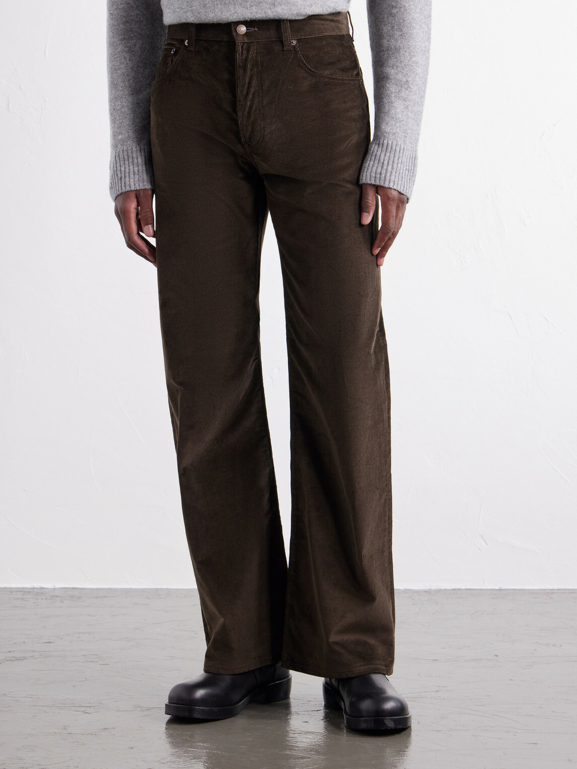 Acne Studios - Straight-Leg Cotton-Corduroy Trousers - Brown