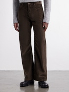 Acne Studios - Straight-Leg Cotton-Corduroy Trousers - Brown