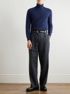 Altea - Wool and Cashmere-Blend Rollneck Sweater - Blue