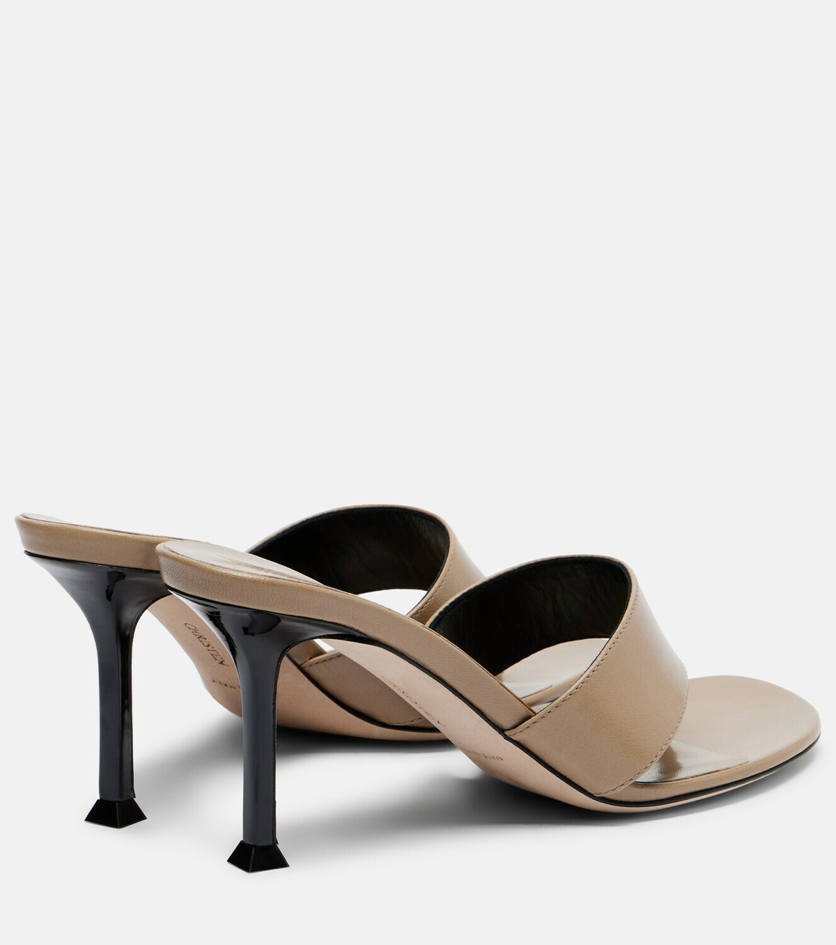 Christen Helix leather thong sandals