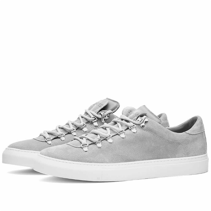 Photo: Diemme Men's Marostica Low Sneakers in Grey Suede