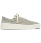 Fear of God - Mesh-Trimmed Suede Sneakers - Gray