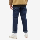 Stan Ray Men's Slim 80s Painter Pant in Washed Denim