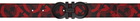 Salvatore Ferragamo Reversible Black & Red Adjustable Belt