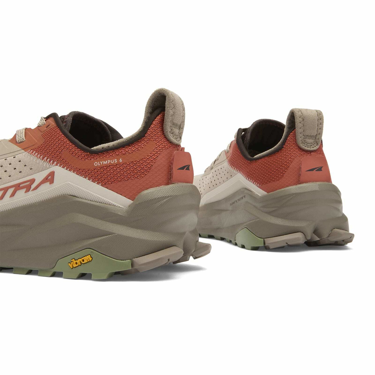 Altra Men's Olympus 6 Sneaker in Orange/Clay