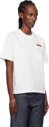 Bottega Veneta Off-White Cotton Jersey T-shirt