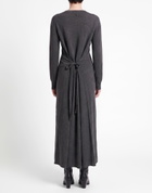 Manila Grace Womens Midi dress in Grey