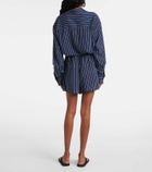 The Frankie Shop Lui striped shorts