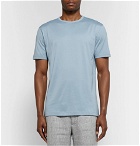 Sunspel - Slim-Fit Cotton-Jersey T-Shirt - Men - Sky blue