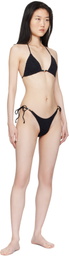 Bond-Eye Black Ingrid Triangle & Vista Brief Bikini