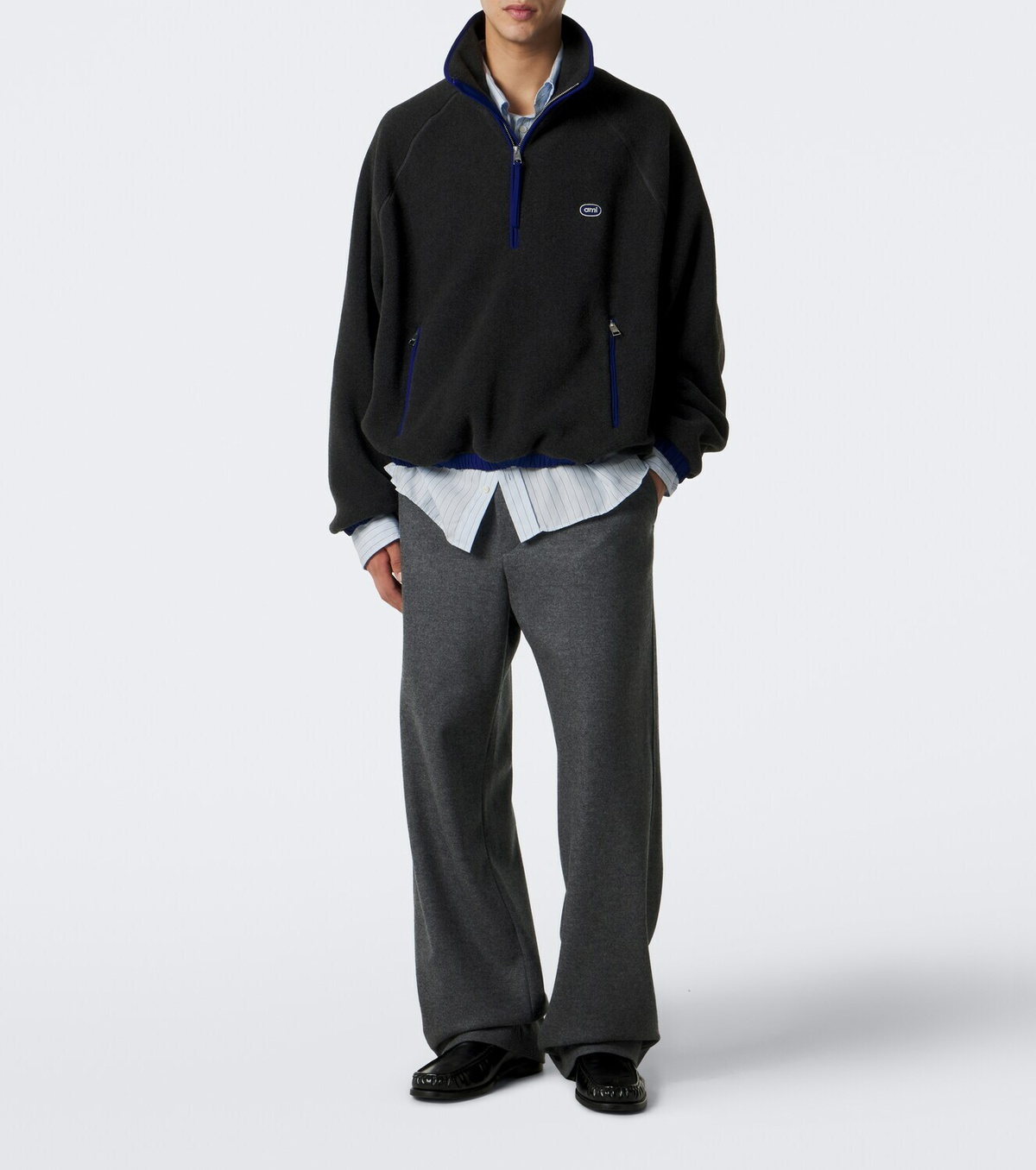 Ami Paris Oversized fleece jacket