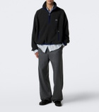 Ami Paris Oversized fleece jacket