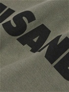 Jil Sander - Logo-Print Cotton-Jersey T-Shirt - Green
