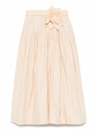 Marques'Almeida Wrinkled Midi Skirt